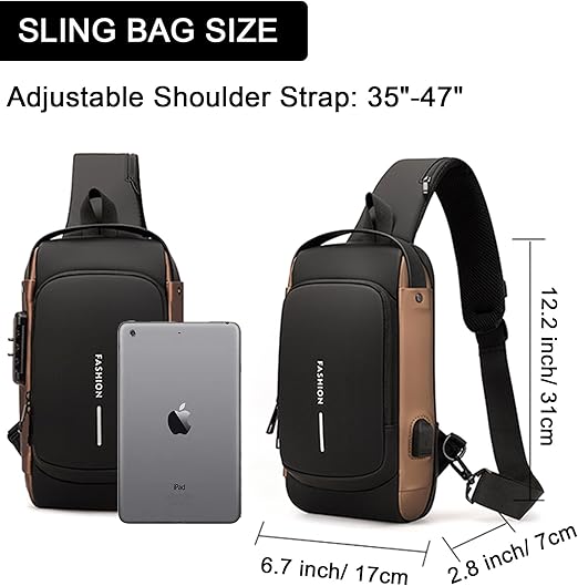 Men’s Anti‑Theft Chest Bag Shoulder Bag