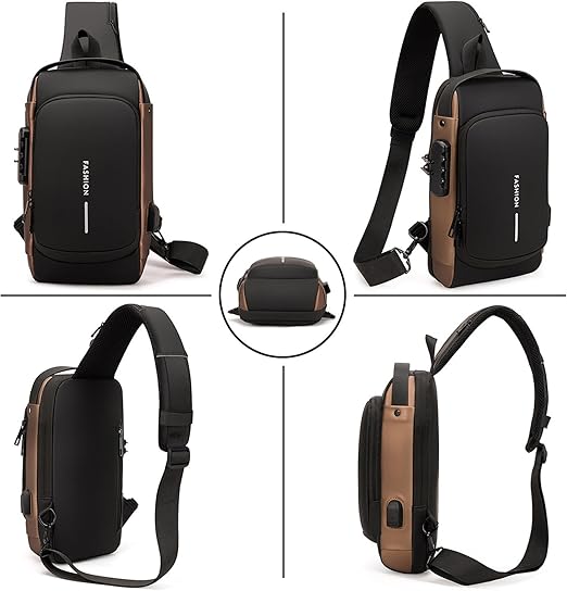 Men’s Anti‑Theft Chest Bag Shoulder Bag