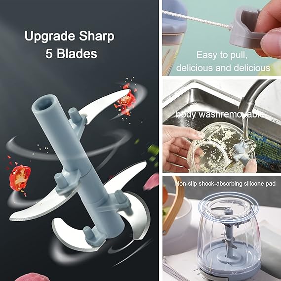 Multi-Function Manual Garlic Crusher