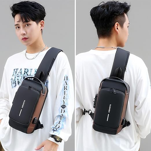 Men’s Anti‑Theft Chest Bag Shoulder Bag