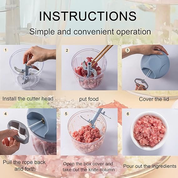 Multi-Function Manual Garlic Crusher