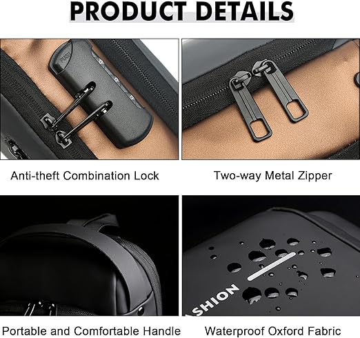 Men’s Anti‑Theft Chest Bag Shoulder Bag
