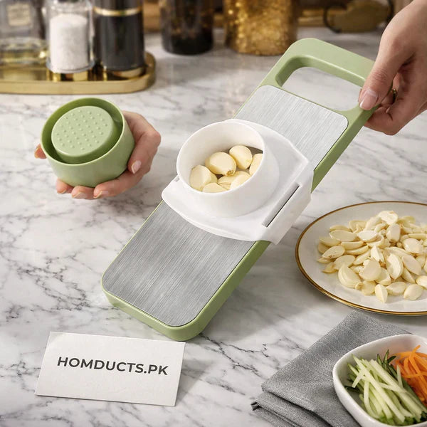 5-in-1 Vegetable Stainless Steel Slicer Cutter