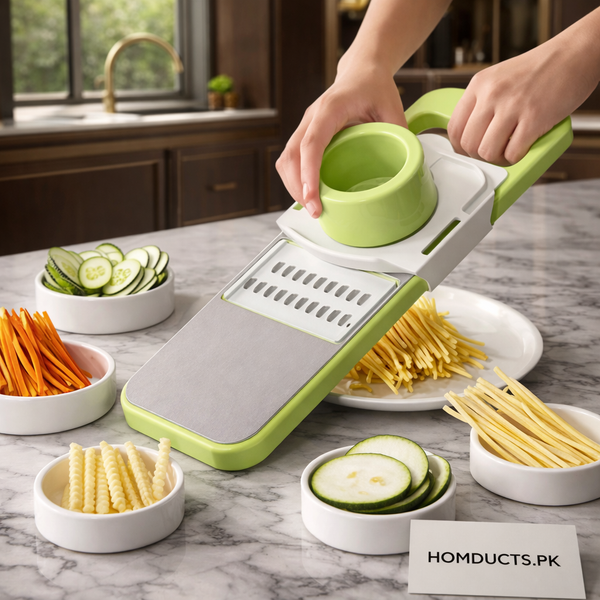 5-in-1 Vegetable Stainless Steel Slicer Cutter