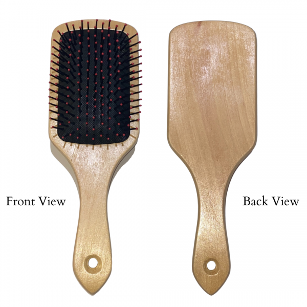 Wood Paddle Hair Brush
